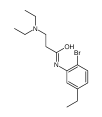 N-(2-bromo-5-ethylphenyl)-3-(diethylamino)propanamide Structure
