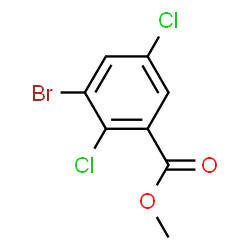 Methyl 3-bromo-2,5-dichlorobenzoate Structure
