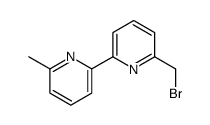 2-(bromomethyl)-6-(6-methylpyridin-2-yl)pyridine结构式