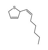 (Z)-2-(hept-1-en-1-yl)-2,5-dihydrothiophene结构式