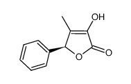 (S)-3-hydroxy-4-methyl-5-phenylfuran-2(5H)-one结构式