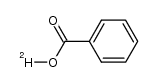 benzoic-acid-d1 Structure