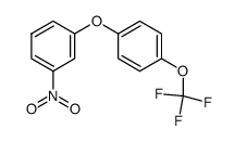 1-nitro-3-[4-(trifluoromethoxy)phenoxy]benzene Structure