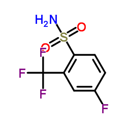 4-Fluoro-2-(trifluoromethyl)benzenesulfonamide Structure