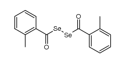 2-methylbenzoic diselenoperoxyanhydride Structure
