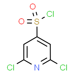 2,6-二氯吡啶-4-磺酰氯结构式