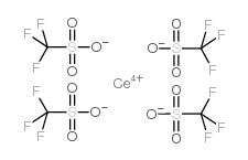 cerium(iv) trifluoromethanesulfonate Structure