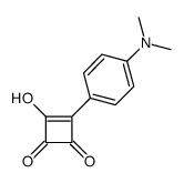 3-[4-(dimethylamino)phenyl]-4-hydroxycyclobut-3-ene-1,2-dione结构式