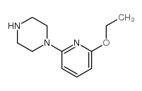 1-(6-乙氧基-2-哌啶)哌嗪结构式