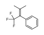 (1,1,1-trifluoro-3-methylbut-2-en-2-yl)benzene Structure