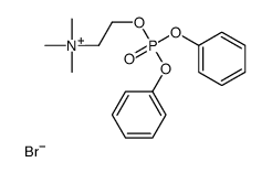 2-hydroxyethyl(trimethyl)azanium,oxo(diphenoxy)phosphanium,bromide结构式