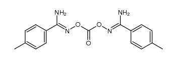di(p-toluamide) O,O-carboxime Structure