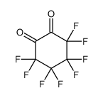 3,3,4,4,5,5,6,6-octafluorocyclohexane-1,2-dione Structure