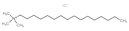 N-Hexadecyltrimethylammonium chloride structure