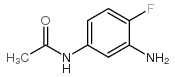 N-(3-氨基-4-氟苯基)乙酰胺结构式