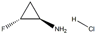 反式-2-氟环丙胺盐酸盐结构式