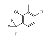 1,3-Dichloro-2-methyl-4-(trifluoromethyl)benzene结构式
