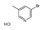 3-溴-5-甲基吡啶盐酸盐结构式