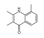 2,3,8-三甲基喹啉-4-醇结构式