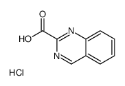喹唑啉-2-羧酸结构式