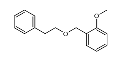 1-methoxy-2-(phenethoxymethyl)benzene结构式