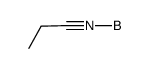 ethyl cyanide-borane Structure