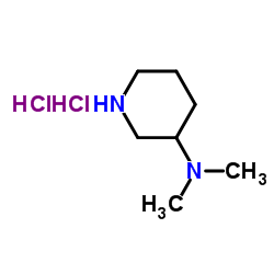 N,N-Dimethyl-3-piperidinamine dihydrochloride Structure