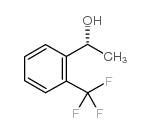 (R) -1-(2-三氟甲基苯基)乙醇结构式