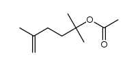 5-acetoxy-2,5-dimethylhex-1-ene结构式