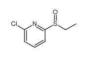 2-chloro-6-(ethylsulfinyl)pyridine结构式