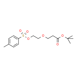 对甲苯磺酸酯丙酸叔丁酯乙二醇结构式