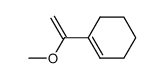 (1-cyclohex-1-enyl-vinyl)-methyl ether结构式