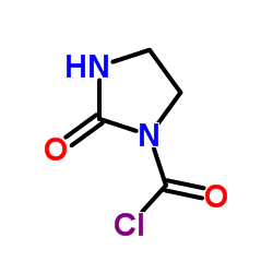 1-氯甲酰基-2-咪唑烷酮结构式
