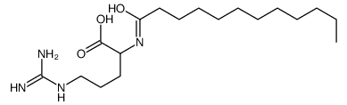 N-月桂酰基精氨酸结构式