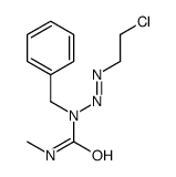 1-(2-Chloroethyl)-3-benzyl-3-(methylcarbamoyl)triazene结构式