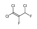 1,1,3-trichloro-2,3-difluoroprop-1-ene Structure