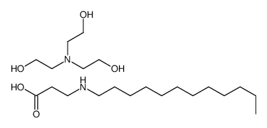 2-[bis(2-hydroxyethyl)amino]ethanol,3-(dodecylamino)propanoic acid Structure