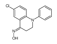 6-chloro-4-oxyimino-1-phenyl-1,2,3,4-tetrahydroquinoline结构式