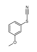 (3-methoxyphenyl) thiocyanate Structure
