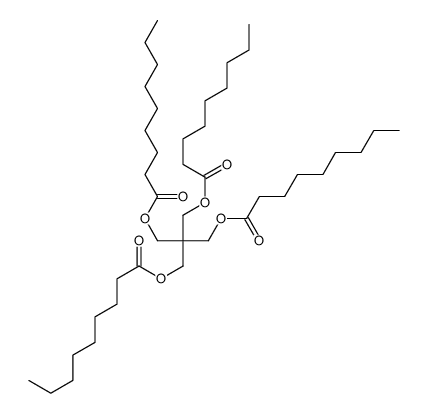 2,2-bis[[(1-oxononyl)oxy]methyl]propane-1,3-diyl dinonan-1-oate Structure