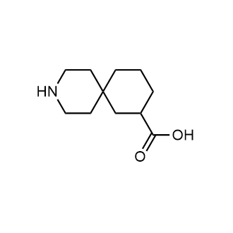 3-氮杂螺环[5.5]十一烷-8-羧酸结构式