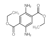 2,5-二氨基对苯二甲酸二乙酯结构式