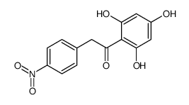 2-(4-nitrophenyl)-1-(2,4,6-trihydroxyphenyl)ethanone结构式