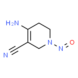 Nicotinonitrile,4-amino-1,2,5,6-tetrahydro-1-nitroso- (8CI) Structure