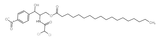 氯霉素硬脂酸酯结构式