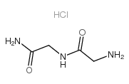 H-Gly-Gly-NH2 · HCl structure