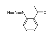 o-azidoacetophenone Structure