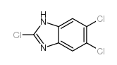 2,5,6-Trichloro-1H-benzo[d]imidazole Structure