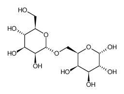 6-O-α-D-Galactopyranosyl-D-mannose Structure