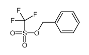 benzyl trifluoromethanesulfonate结构式
